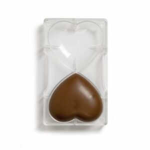 Forma na čokoládu 3D - srdce Decora