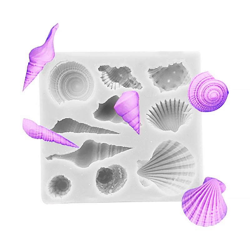Silikonová formička moře - mušle Cakesicq