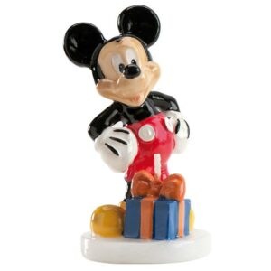Svíčka - figurka na dort Mickey 8cm s dárkem Dekora