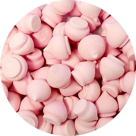 Cukrové pusinky růžové (50 g) dortis
