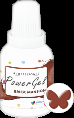 Food Colours gelová barva PowerGel Brick Mansion 20 g dortis