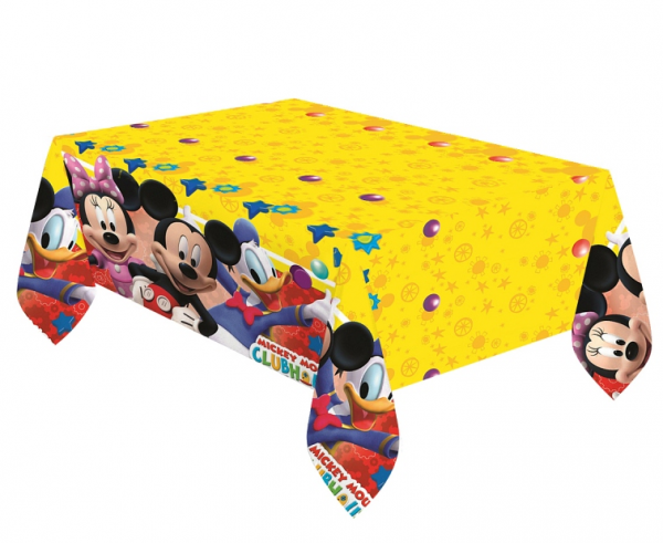 Plastový party ubrus Mickey Playful 180 x 120 cm Godan