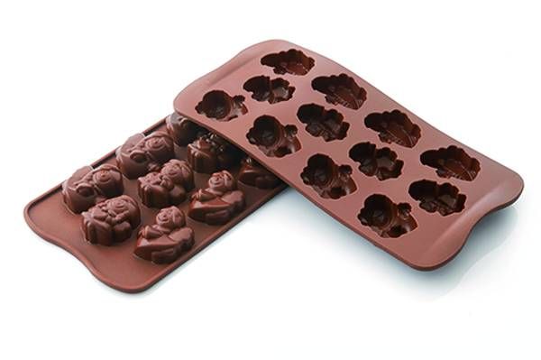 Silikomart forma na čokoládu Choco Angels