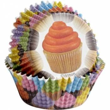Barevné košíčky Cupcakes 36 ks Wilton