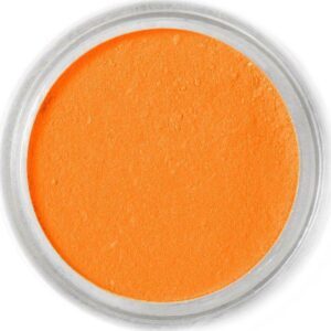 Jedlá prachová barva Fractal - Mandarin (1