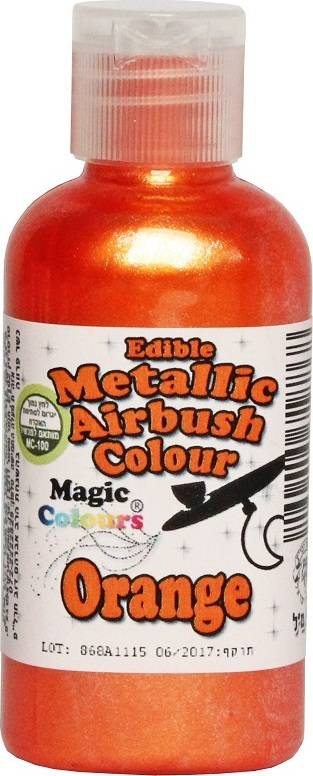 Airbrush barva perleťová Magic Colours (55 ml) Orange Magic Colours