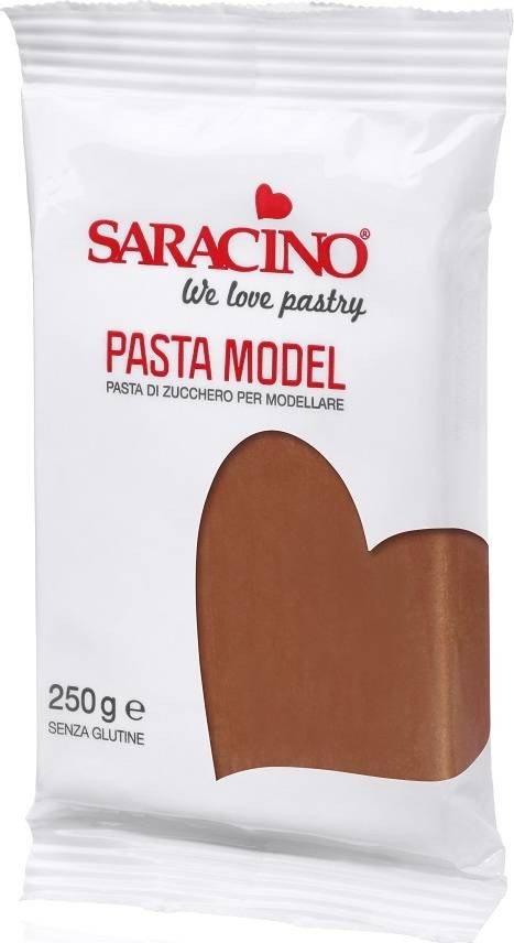 Modelovací hmota Saracino hnědá 250 g Saracino