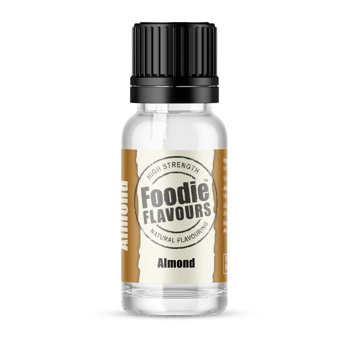 Přírodní koncentrované aroma 15ml mandle Foodie Flavours