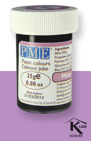 PME gelová barva - světle fialová PME