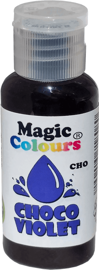 Gelová barva do čokolády Magic Colours (32 g) Choco Violet Magic Colours