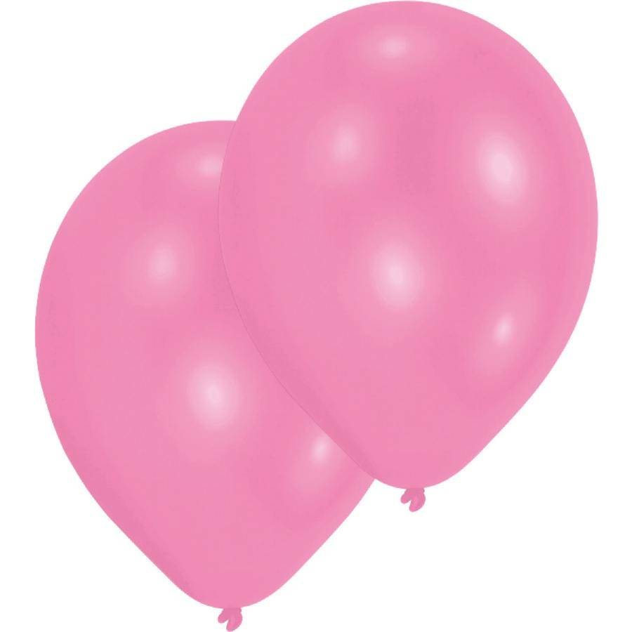 Latexové balónky růžové 10ks 27