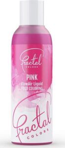 Airbrush barva tekutá Fractal - Pink (100 ml) dortis