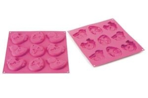 Velikonoční silikonová forma růžová Silikomart