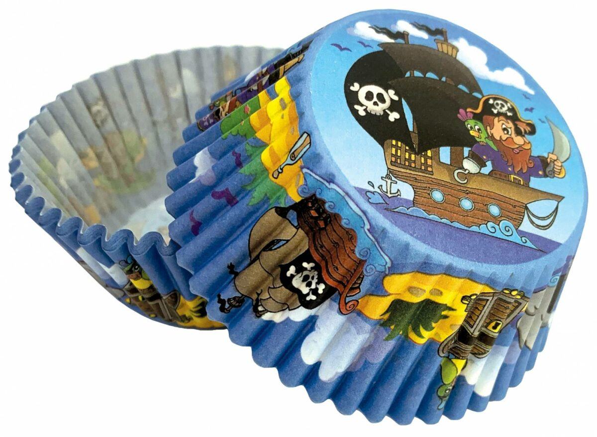 Košíčky na muffiny piráti (50 ks) Alvarak