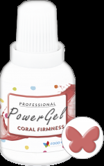 Food Colours gelová barva PowerGel Coral Firmness 20 g dortis