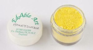 Prachová barva Honeysuckle Edable Art