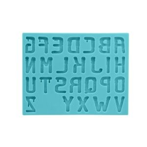 Silikonová formička abeceda horor 15x11