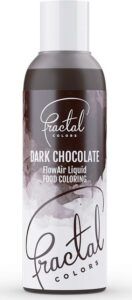 Airbrush barva tekutá Fractal - Dark Chocolate (100 ml) dortis