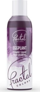 Airbrush barva tekutá Fractal - Eggplant (100 ml) dortis