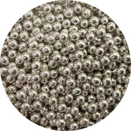 Cukrové perly stříbrné malé (1 kg) dortis