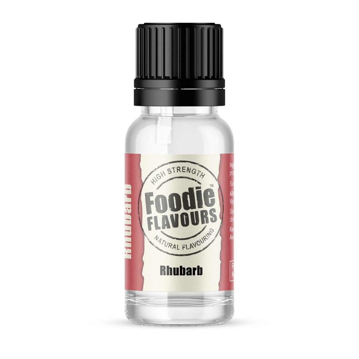 Přírodní koncentrované aroma 15ml rebarbora Foodie Flavours