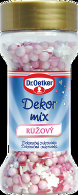 Dr. Oetker Dekor mix růžový (50 g) Dr. Oetker