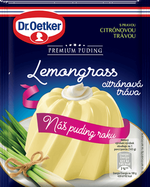 Dr. Oetker Premium puding Lemongrass citronová tráva (40 g) Dr. Oetker