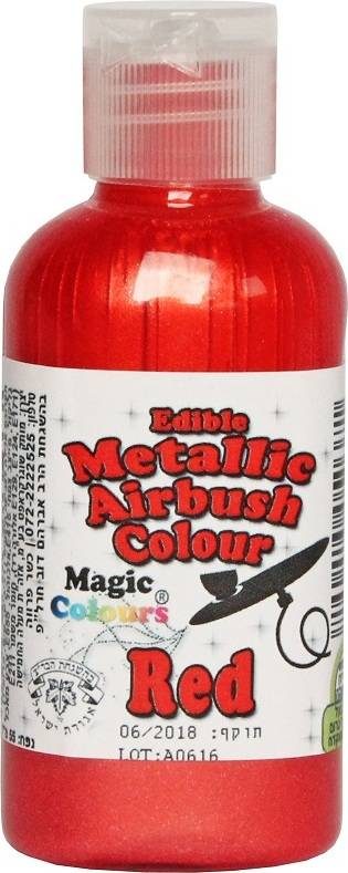 Airbrush barva perleťová Magic Colours (55 ml) Red Magic Colours