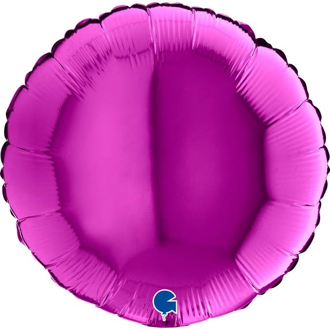 Nafukovací balónek kulatý 46cm fialový Grabo