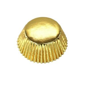 Foliový košíčky na cupcake zlatý 30ks PME