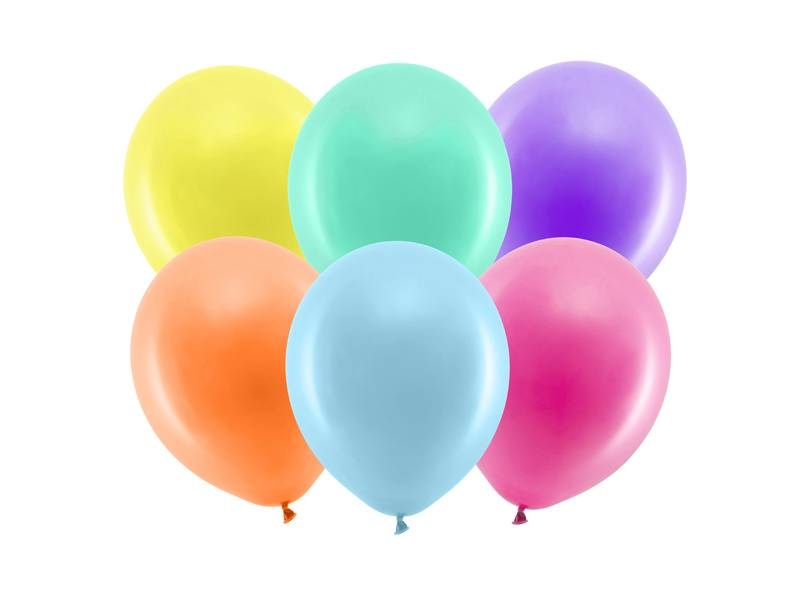 Pastelové balónky 23cm 100ks barevné PartyDeco