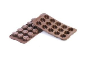 Silikonová forma na čokoládu – čtyřlístek Silikomart