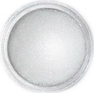 Dekorativní prachová perleťová barva Fractal - Light Silver (3 g) dortis