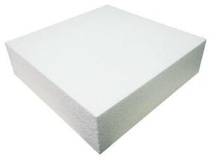 Polystyrenová maketa na dort čtverec 35x35x7