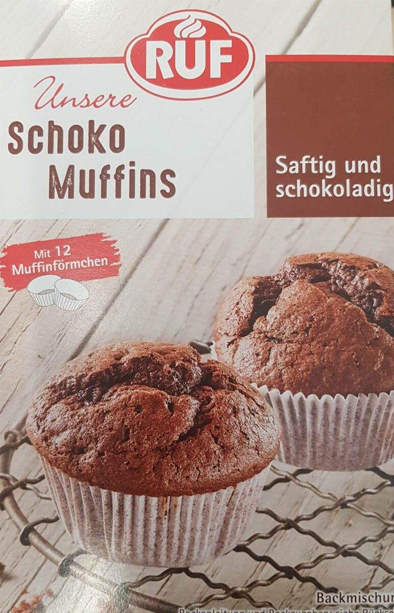 Směs na čokoládové Americké muffiny RUF