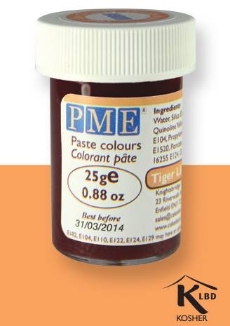 PME gelová barva - oranžová PME