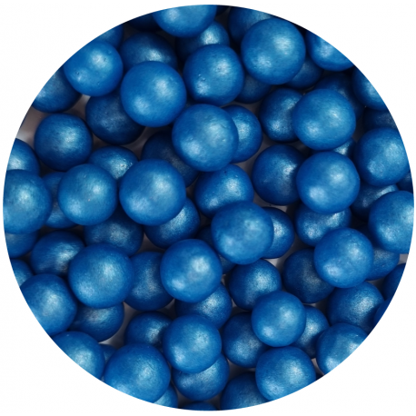 Cukrové perličky modré 60g Dekor Pol