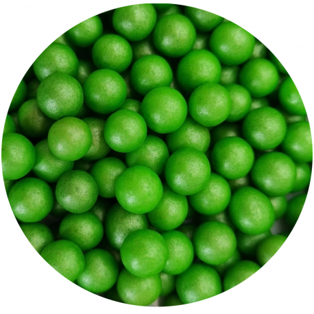 Cukrové perličky zelené 60g Dekor Pol