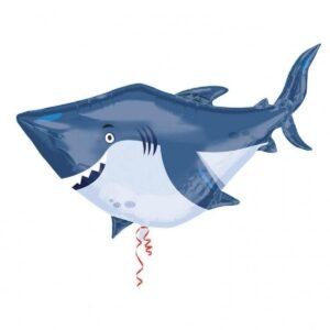 Fóliový balónek žralok 101x81cm Amscan