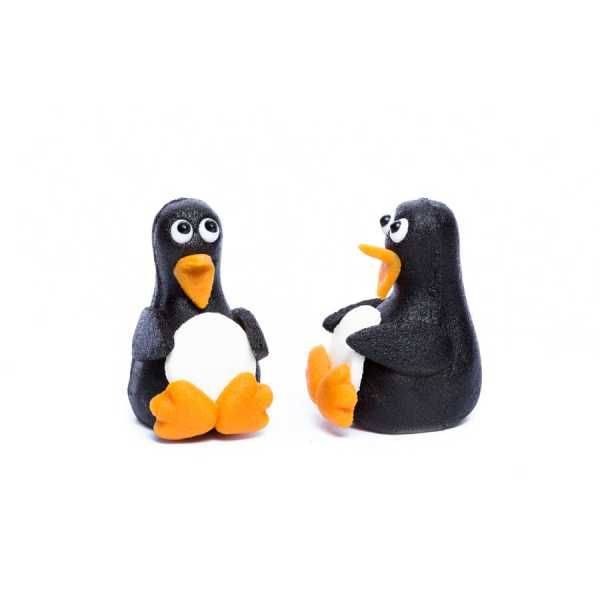 Marcipánová figurka tučňák