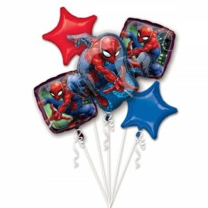 Fóliový balónek 5ks Spiderman Amscan