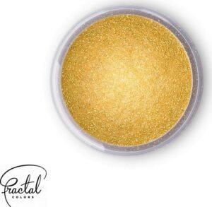 Dekorativní prachová perleťová barva Fractal - Sparkling Gold (3