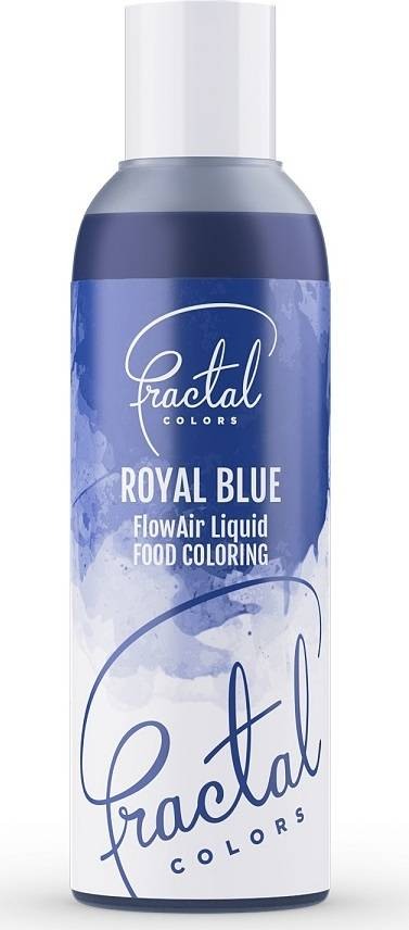 Airbrush barva tekutá Fractal - Royal Blue (100 ml) dortis