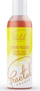 Airbrush barva tekutá Fractal - Lemon Yellow (100 ml) dortis