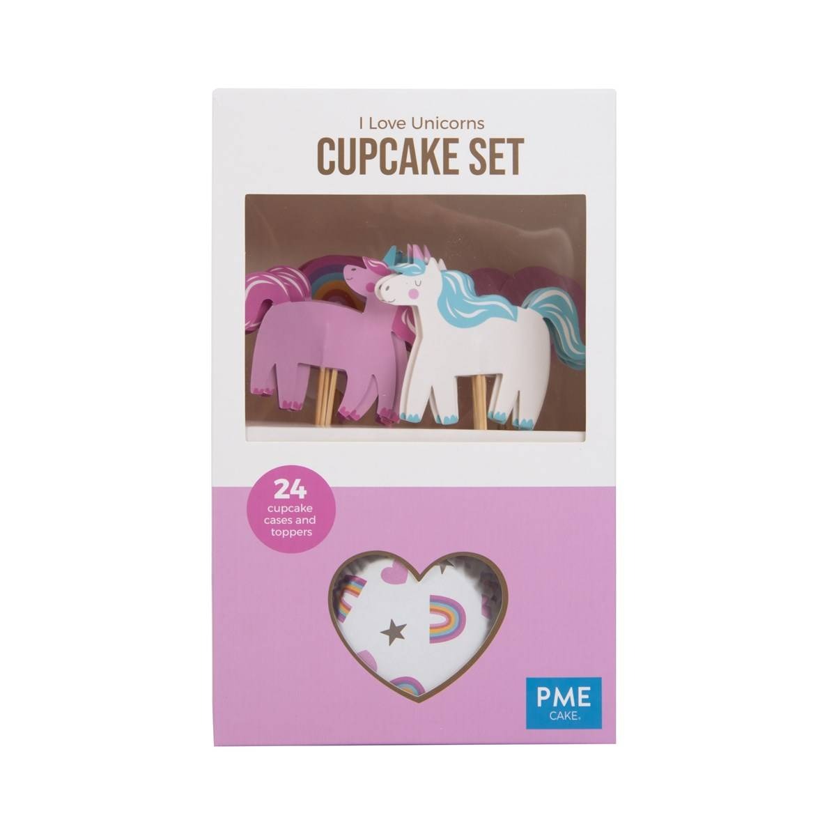 Cupcake set unicorn