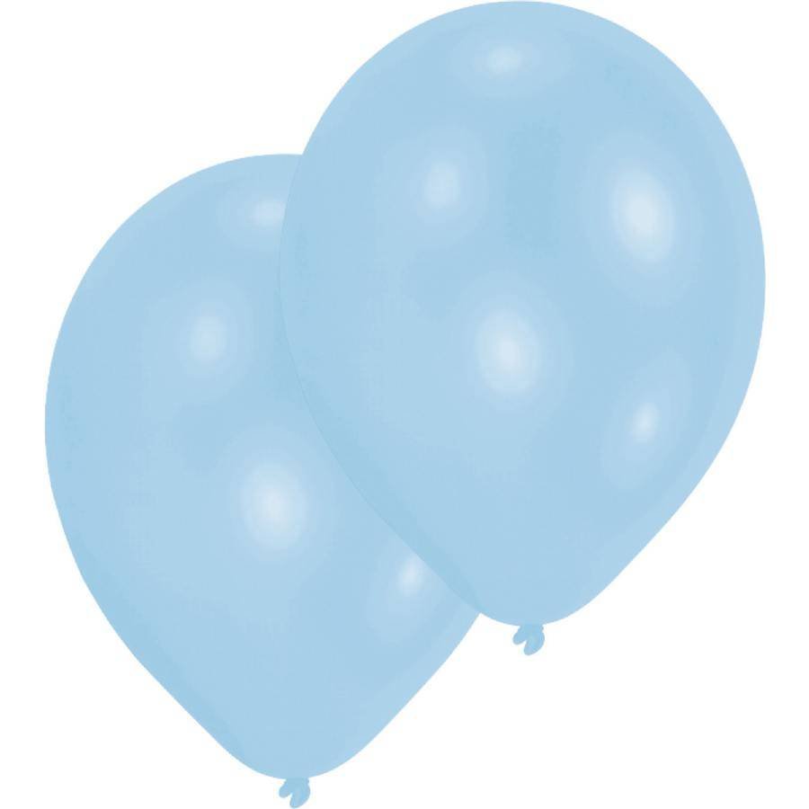 Latexové balónky modré 10ks 27