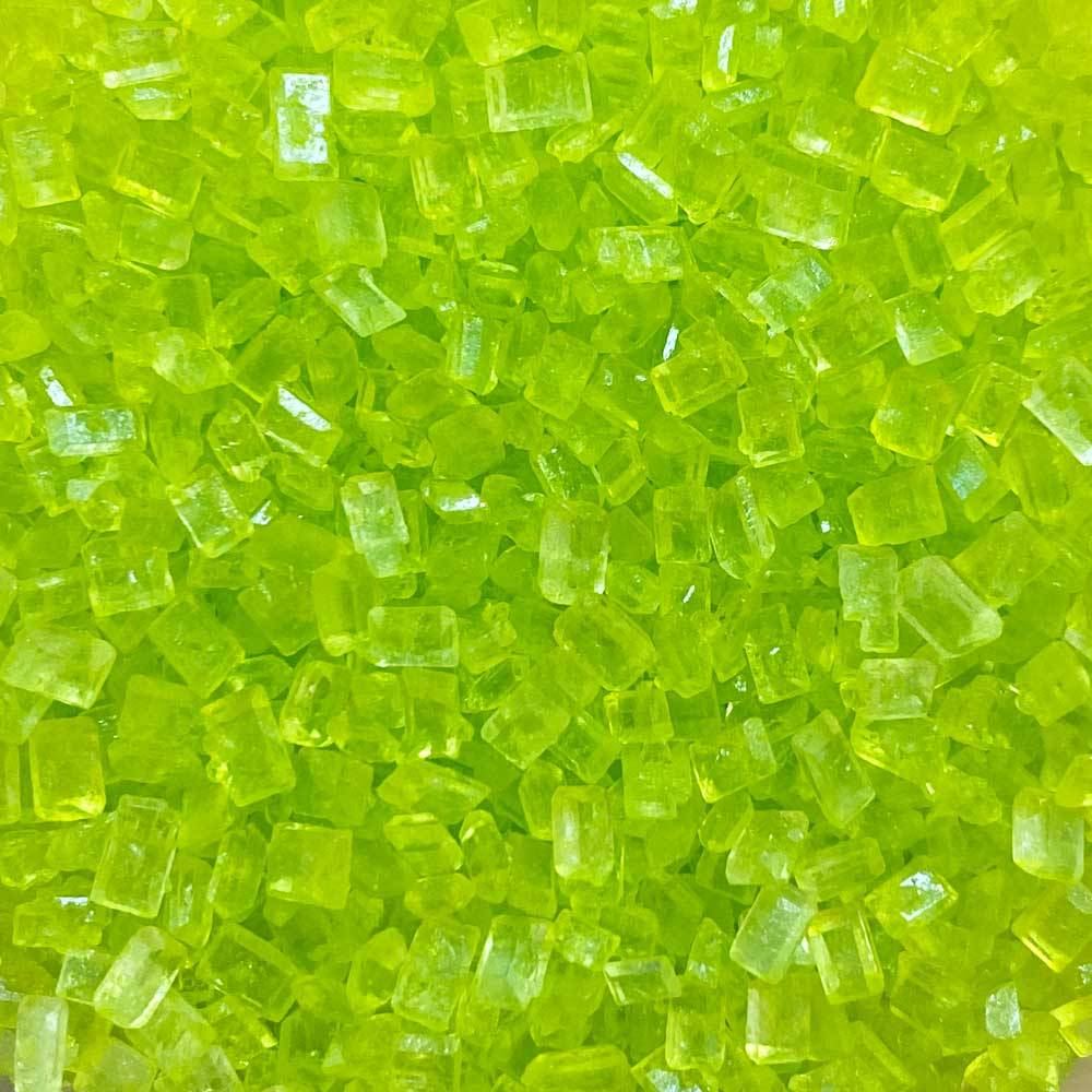 Cukrové krystalky 80g lime Scrumptious