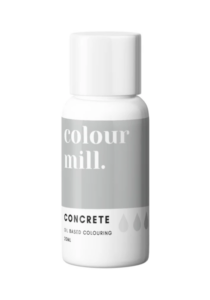 Olejová barva 20ml vysoce koncentrovaná šedivá - betonová colour mill