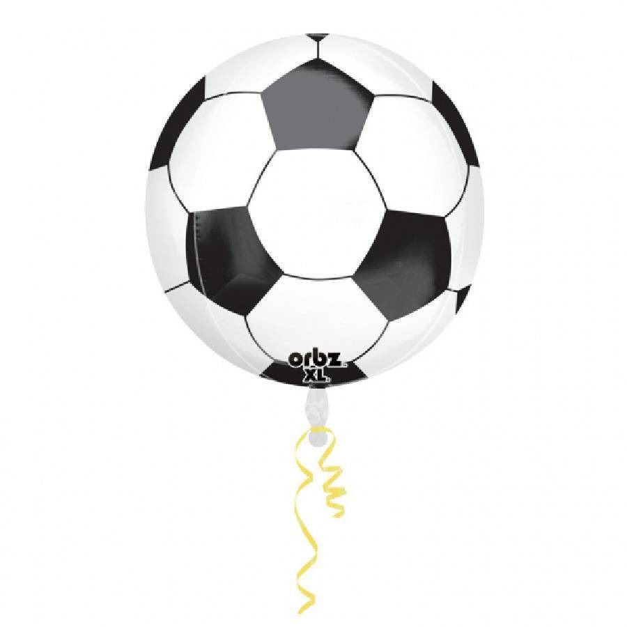 Fóliový balónek fotbalový míč 38x40cm Amscan
